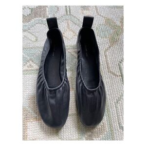 Celine Soft Leather Black Ballet Flats Sz 36.5